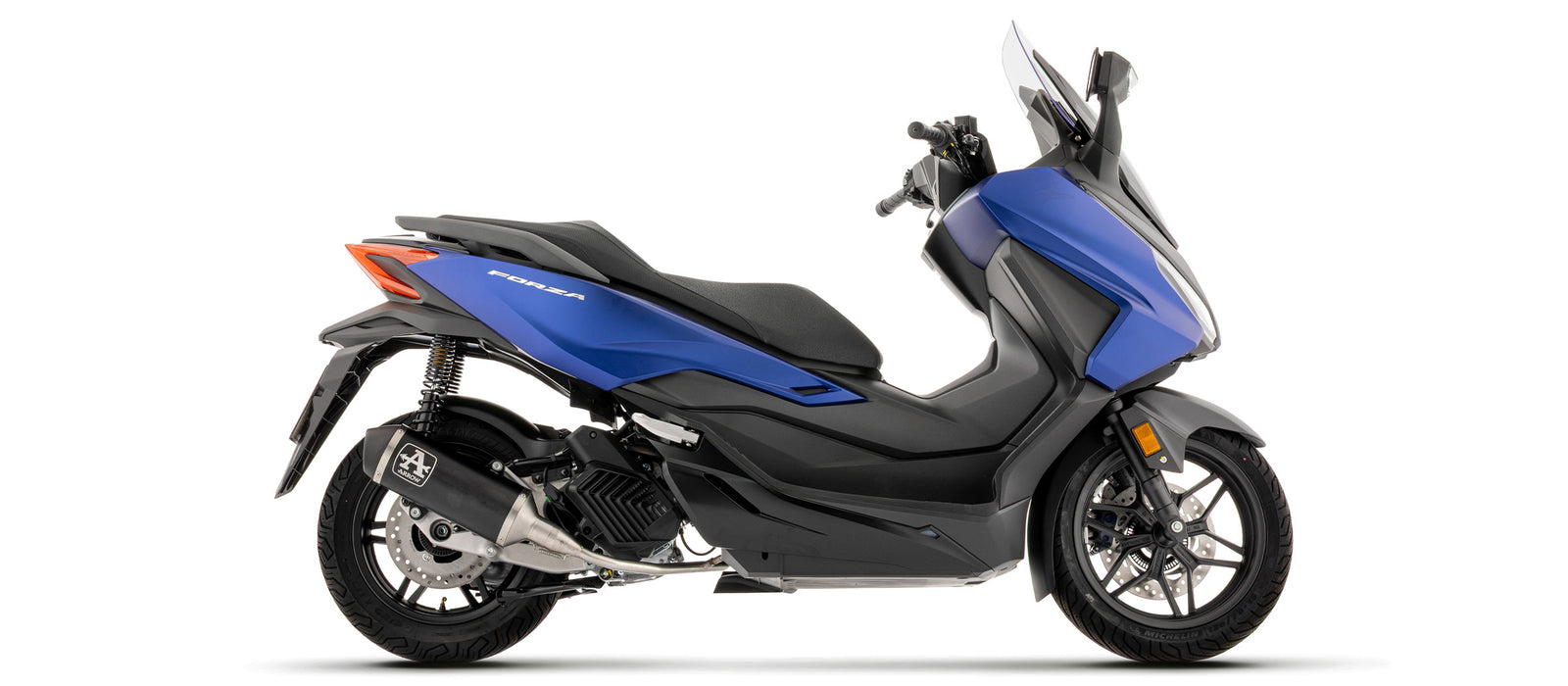 Arrow Full System With Urban Aluminium Dark" Slip On With Steel "Dark" End Cap"