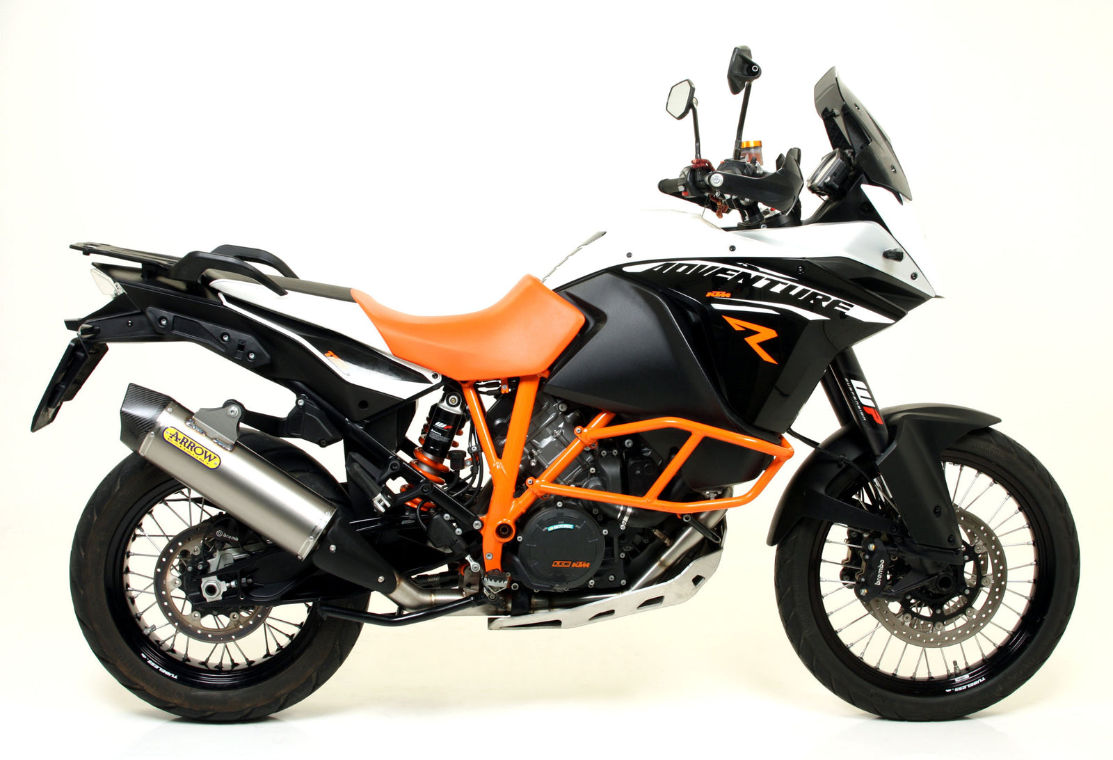 Arrow Maxi Race-Tech Titanium Slip On With Carbon End Cap