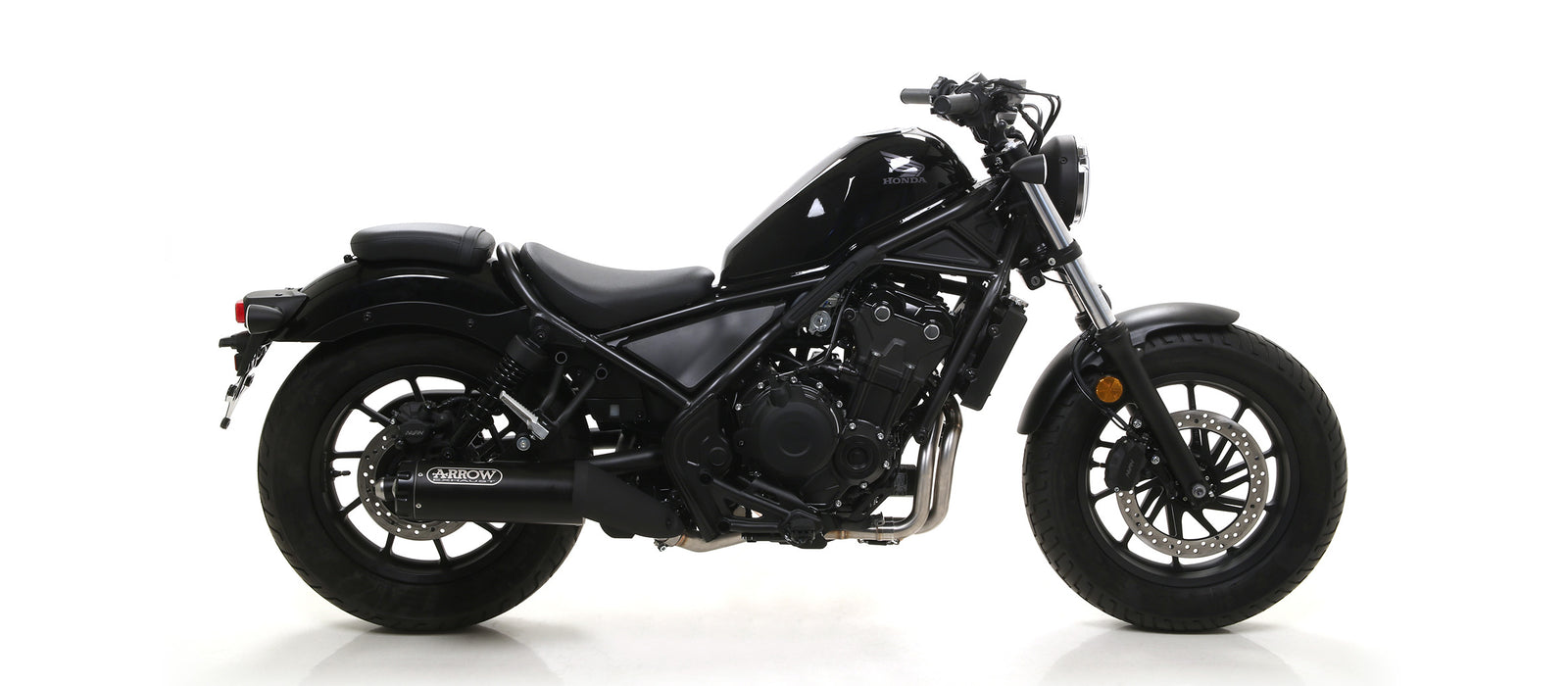 Full System Rebel Dark" Slip On With Aluminium "Dark" End Cap"