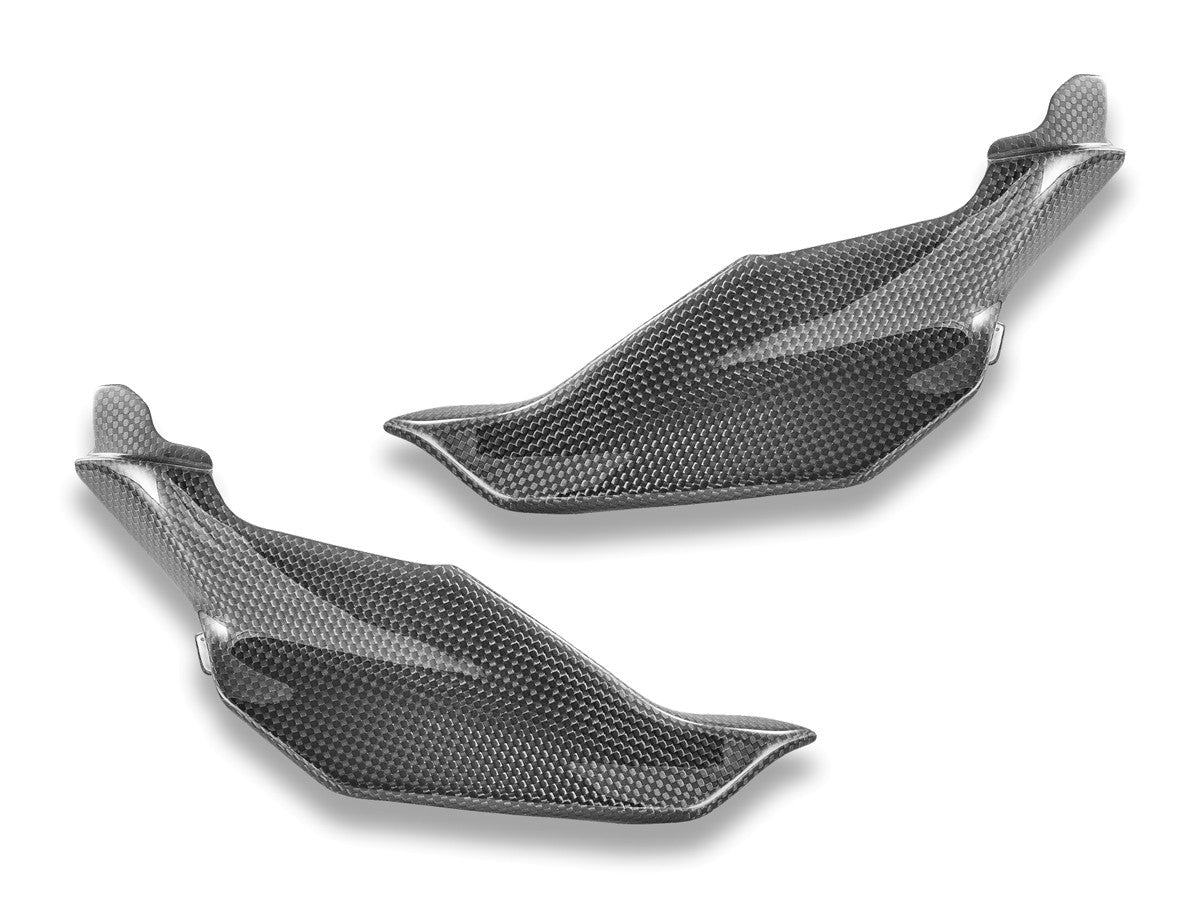 CRB267L Street Fighter V2/V4 MY2025 Pair Of Glossy Carbon Headlight Side Covers