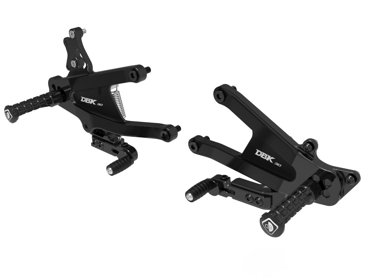 PRV402 – PANIGALE V4 MY25 ADJUSTABLE SBK REARSETS