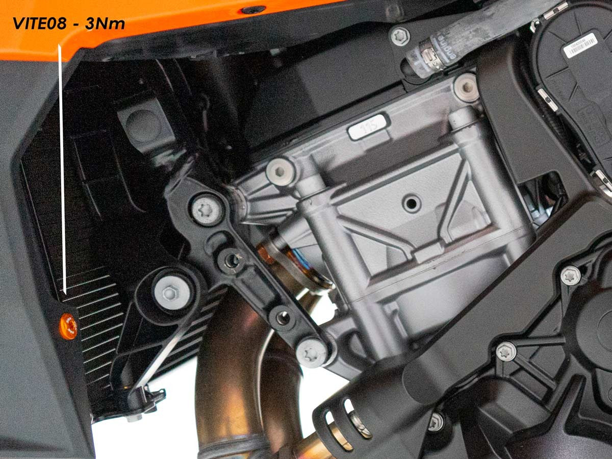 KVT71 KTM 990 Duke Front Side Panels Screws Kit
