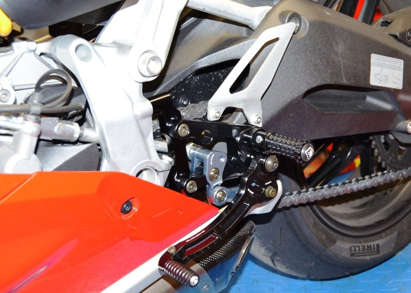PR119903 Adjustable Rearset SBK Panigale