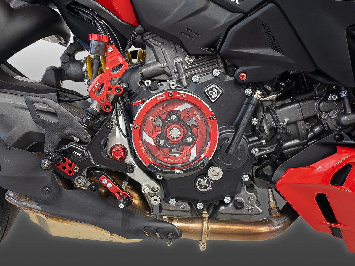 Clear Clutch Cover Protection Slider Ducati V2