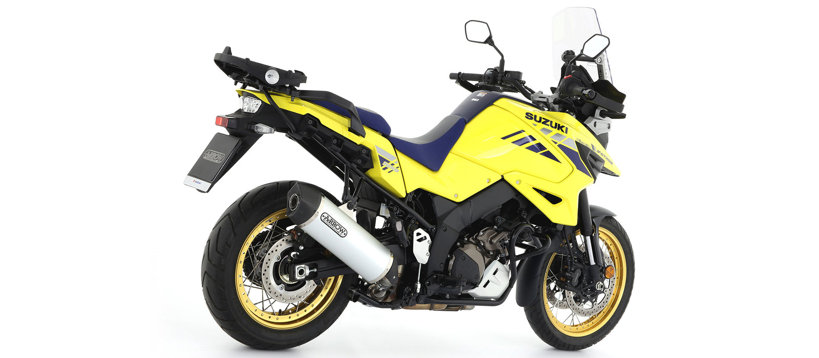Arrow Maxi Race-Tech Aluminium Slip On With Carbon End Cap