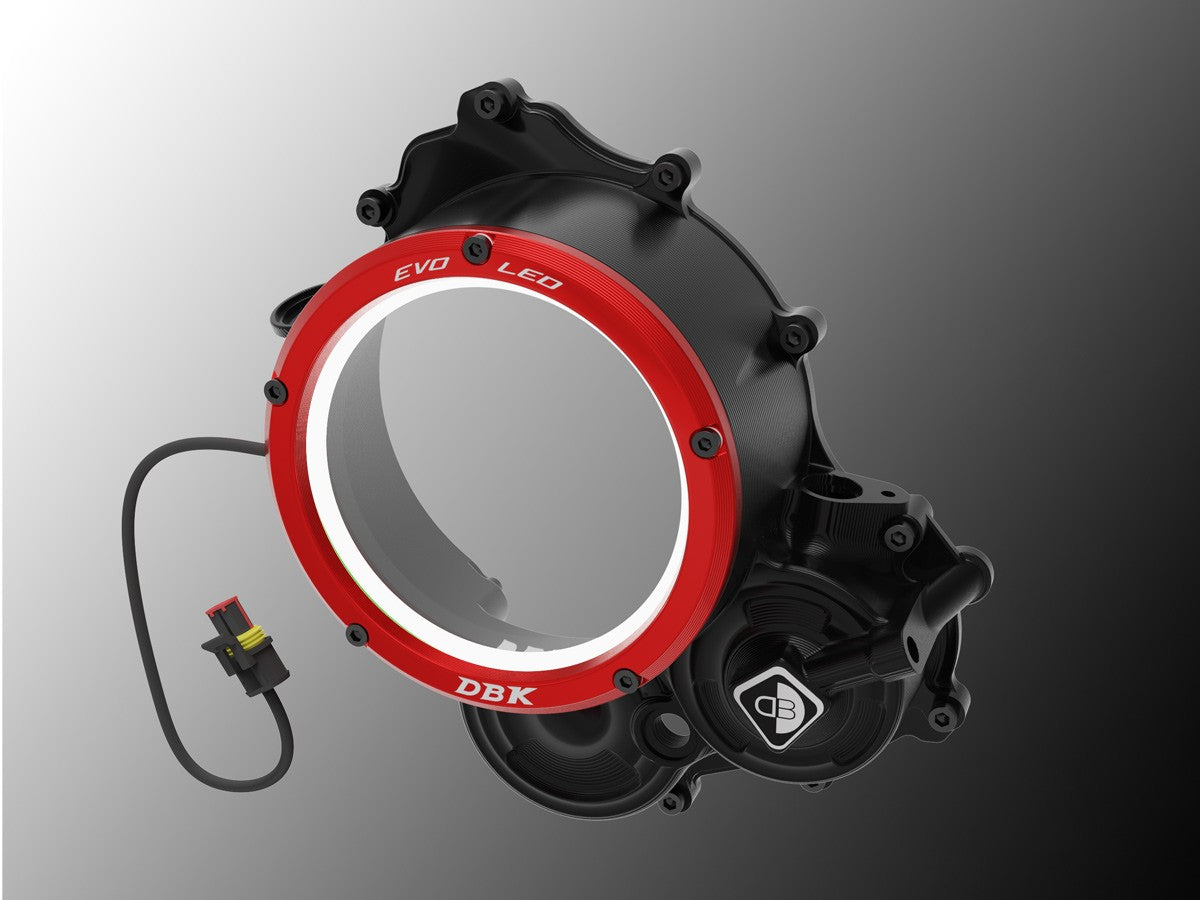 Ducati Hypermotard 698 Mono Clear Clutch Cover 3D-EVO LED