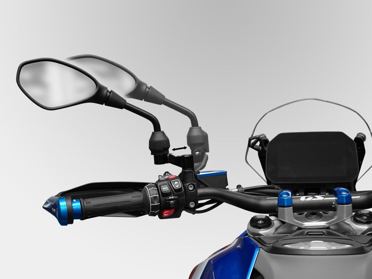 ASPE01D - BMW R1300GS REAR VIEW MIRROR ENLARGE KIT