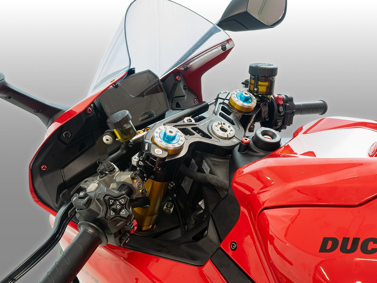 Ducati Panigale V2 2025 Racing Half-Handlebar Mounting Clamps