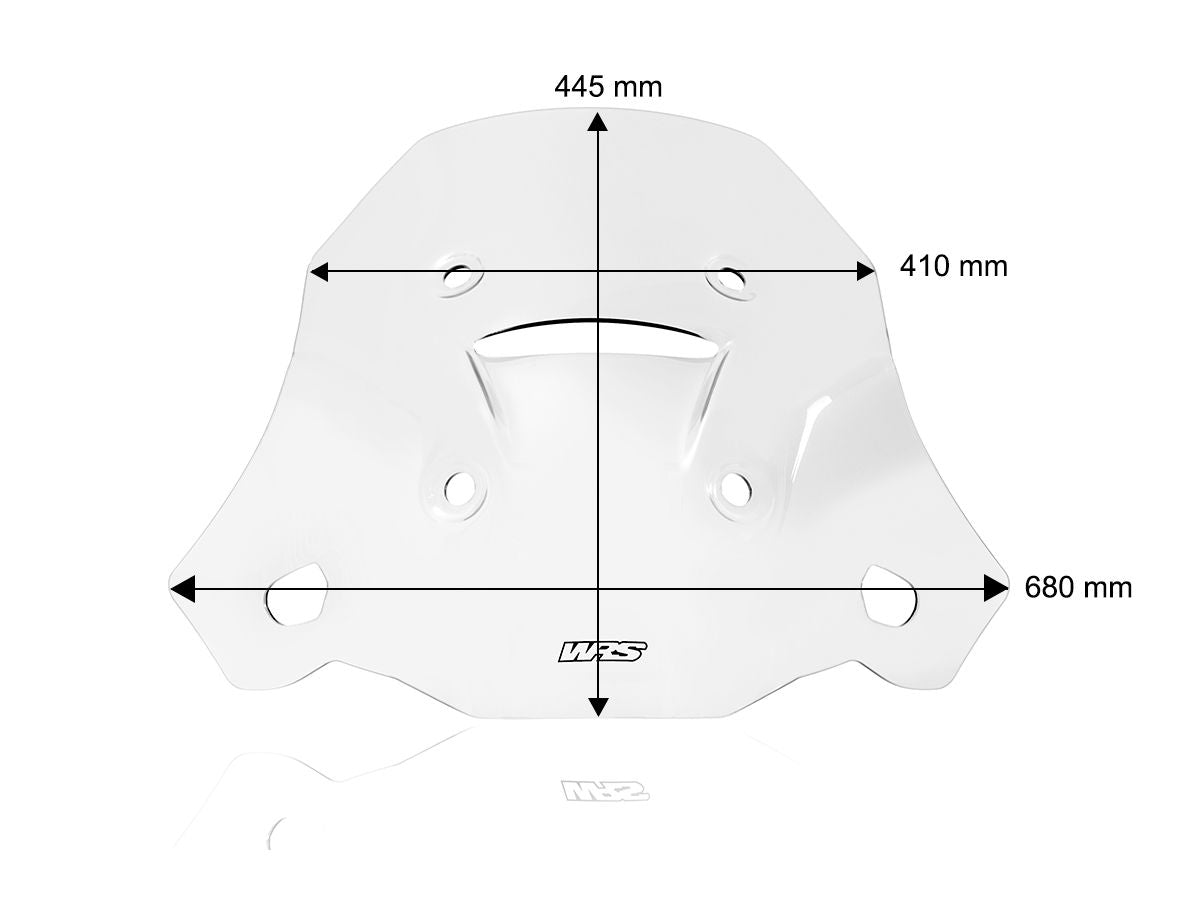 WRS Windscreen Standard Plus Aprilia Tuareg 660 2022-2026