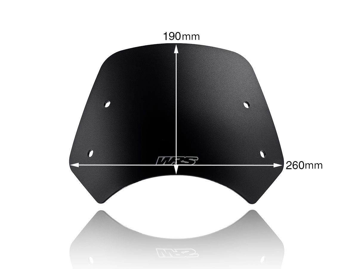 WRS Sport Windscreen Benelli Leoncino 500 2017-2024 / Leoncino 500 Trail 2021-2026