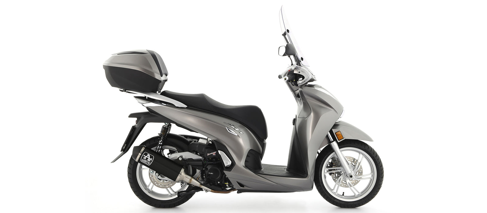 Arrow Urban Aluminium Dark" Slip On With Steel "Dark" End Cap"