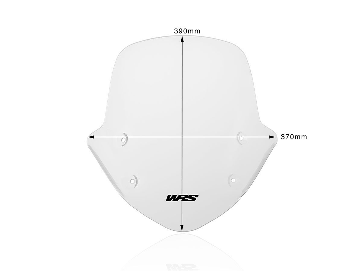 WRS STANDARD WINDSCREEN BMW R1250R 2019-2024