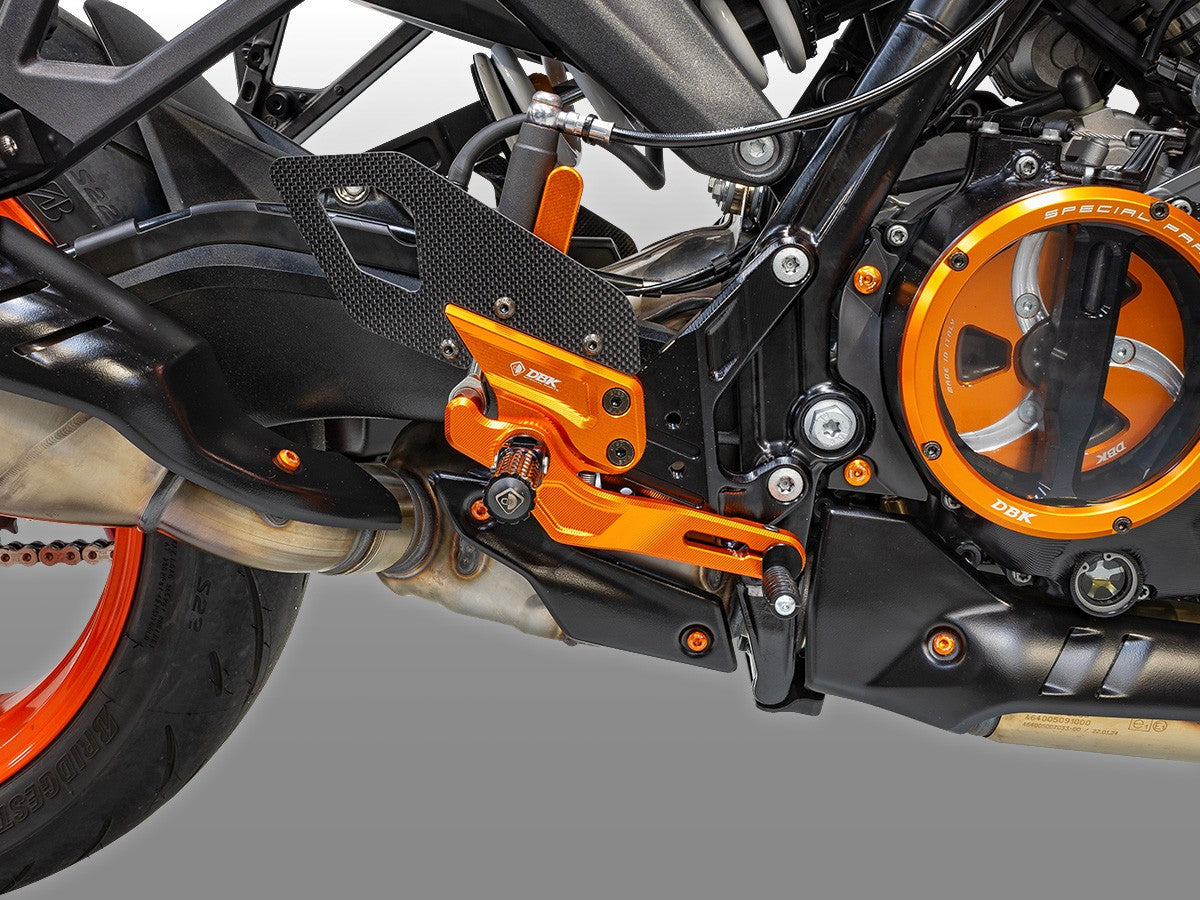 KTM 990 Duke Adjustable Pilot Rearsets Kit