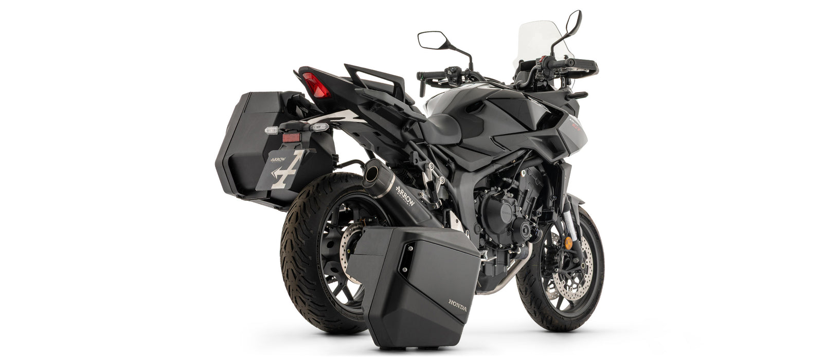 Arrow Indy Race Evo Aluminium Dark" Slip On With Carbon End Cap"