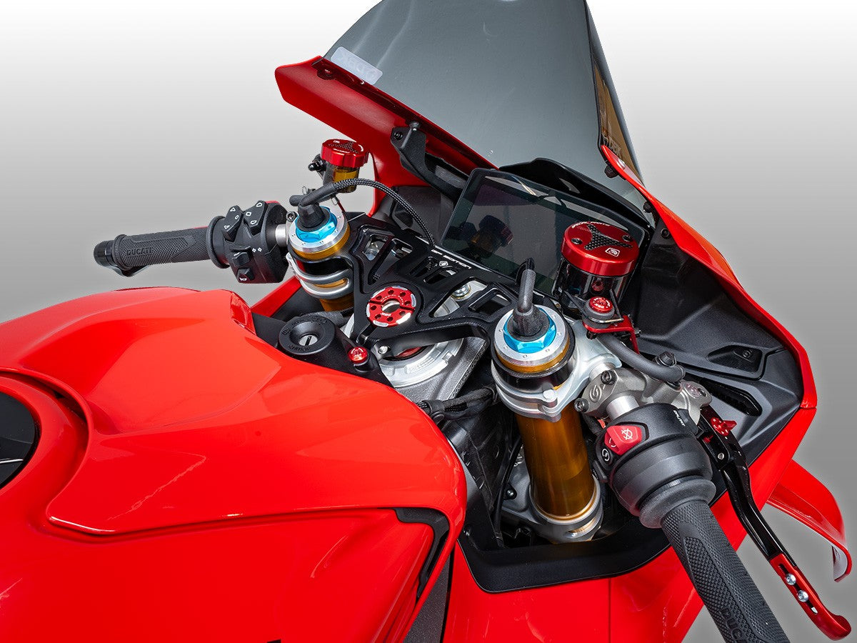 PSS10 - PANIGALE V4 MY 2025 UPPER STEERING PLATE GP EDITION