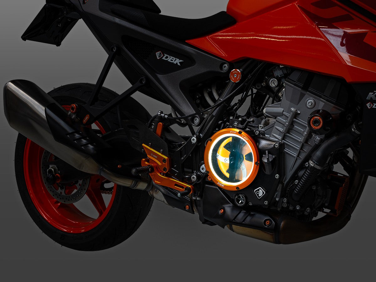 KTM 990 Clear Clutch Cover EVO LED