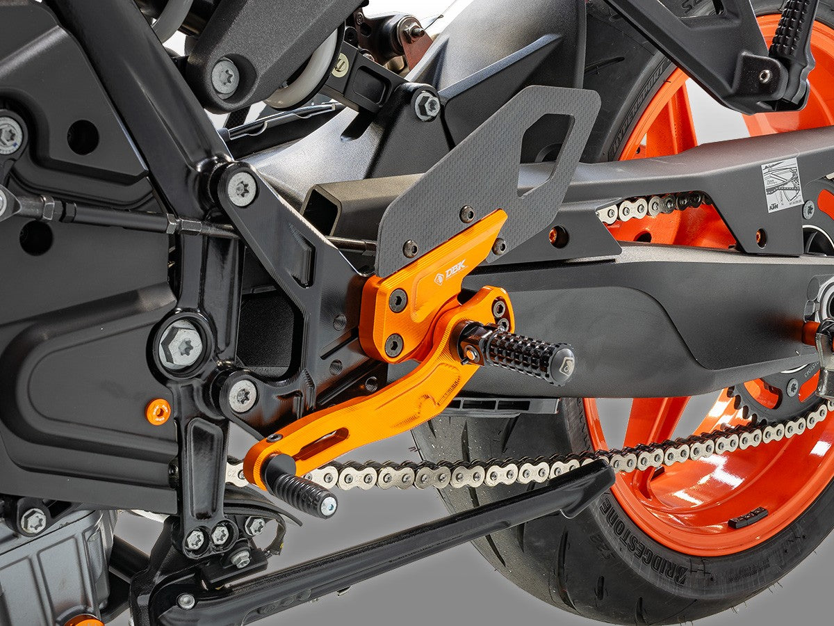 KTM 990 Duke Adjustable Pilot Rearsets Kit