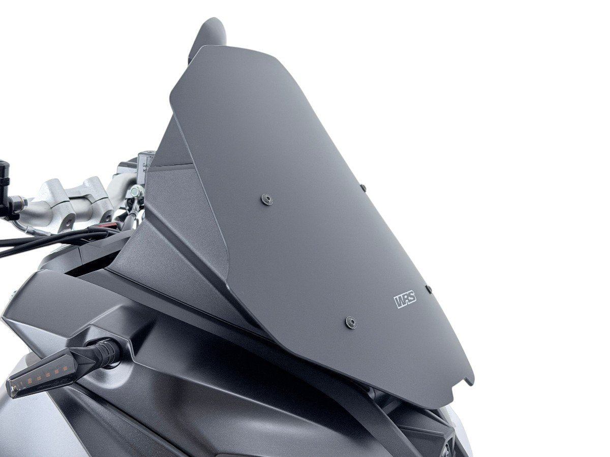 WRS Sport Windscreen Voge Sfida Sr2 ADV 200 2026 - MATT BLACK