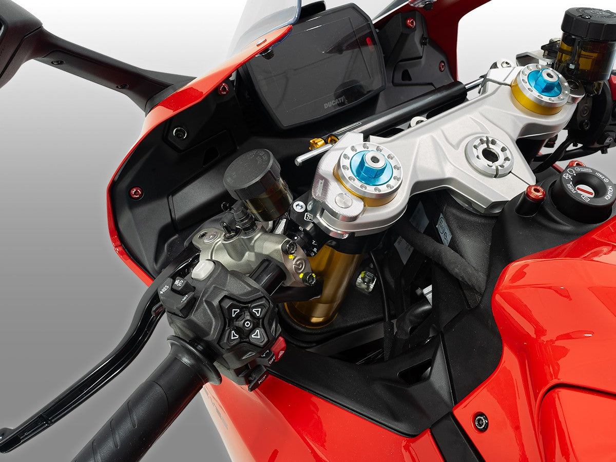 Ducati Panigale V2 2025 Racing Half-Handlebar Mounting Clamps