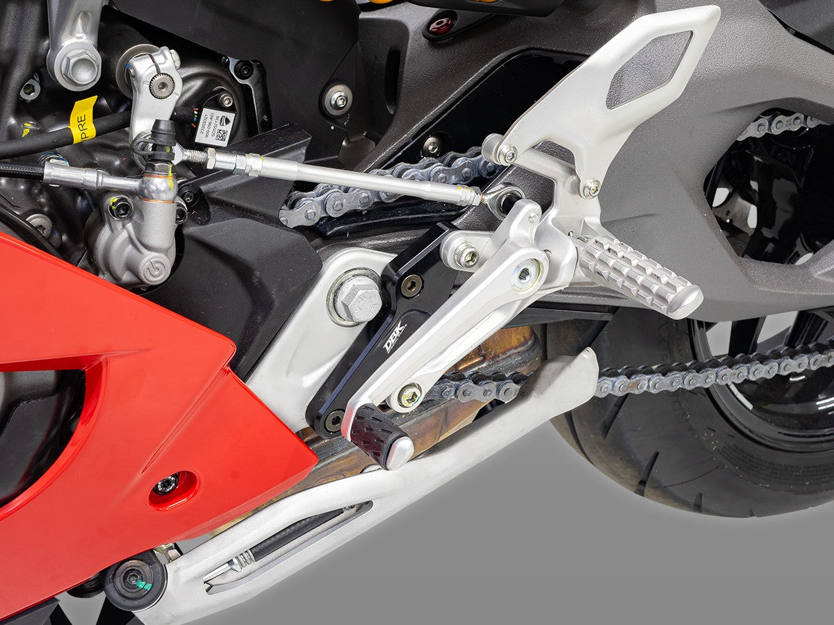 Ducati Panigale V2 2025 Adjustable Rearset Plates
