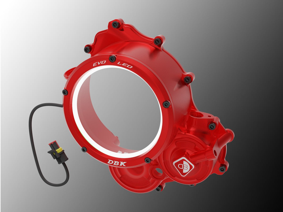 Ducati Hypermotard 698 Mono Clear Clutch Cover 3D-EVO LED