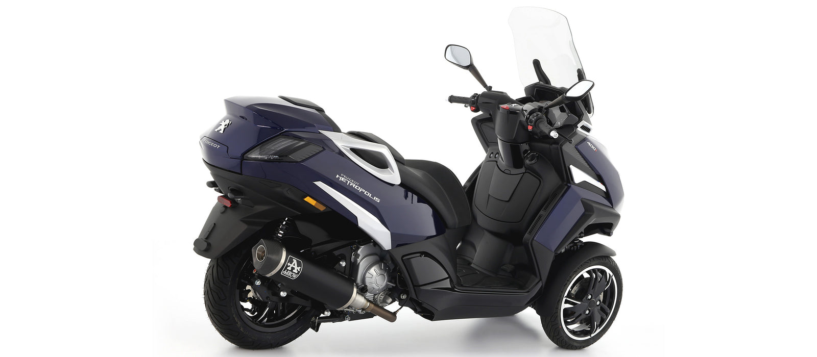 Arrow Urban Aluminium Dark" Slip On With Carbon End Cap"