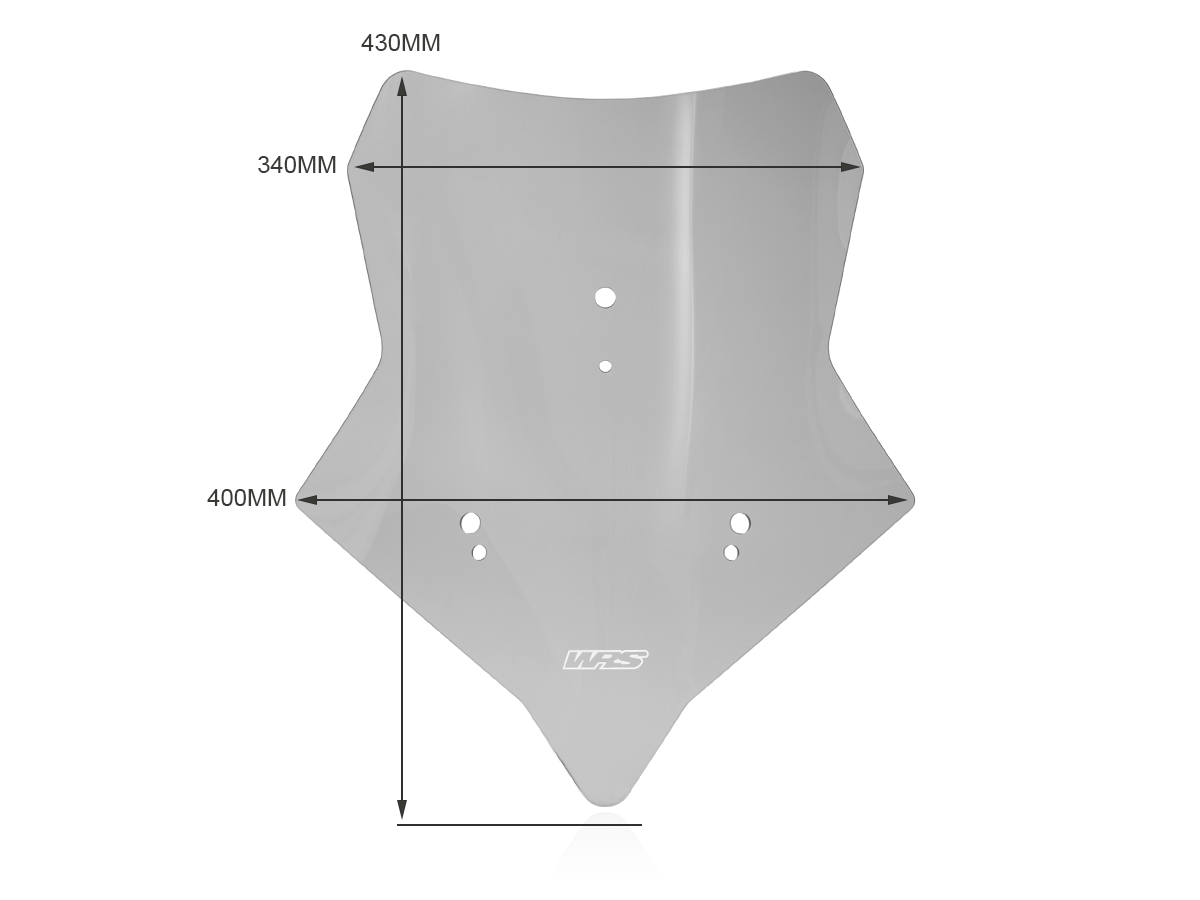 WRS Sport Windscreen Moto Morini X-Cape 650 2023-2026