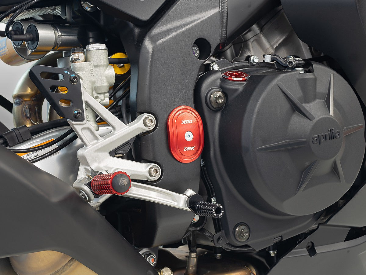 CNC Swingarm Pivot Caps Kit Aprilia RSV4