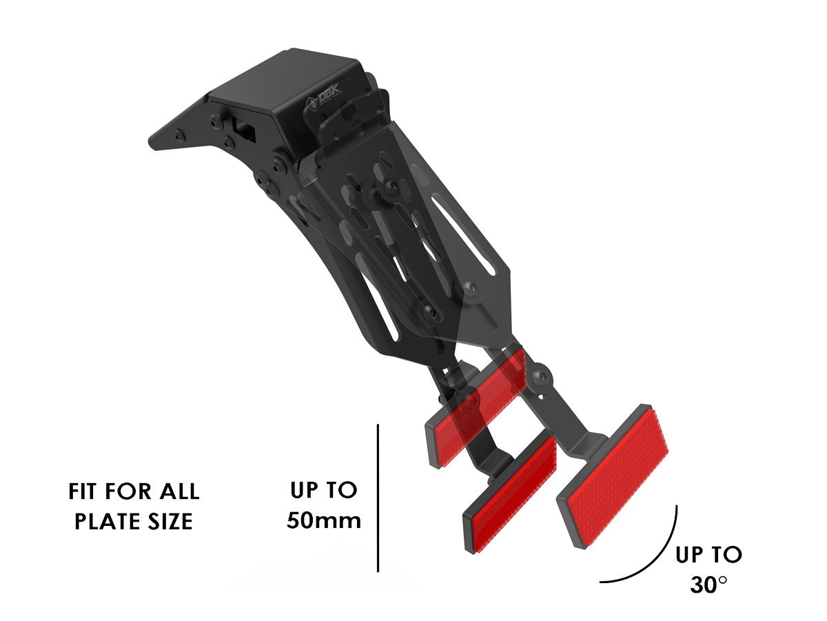 Ducabike DBK KTM Adjustable License Plate Holder