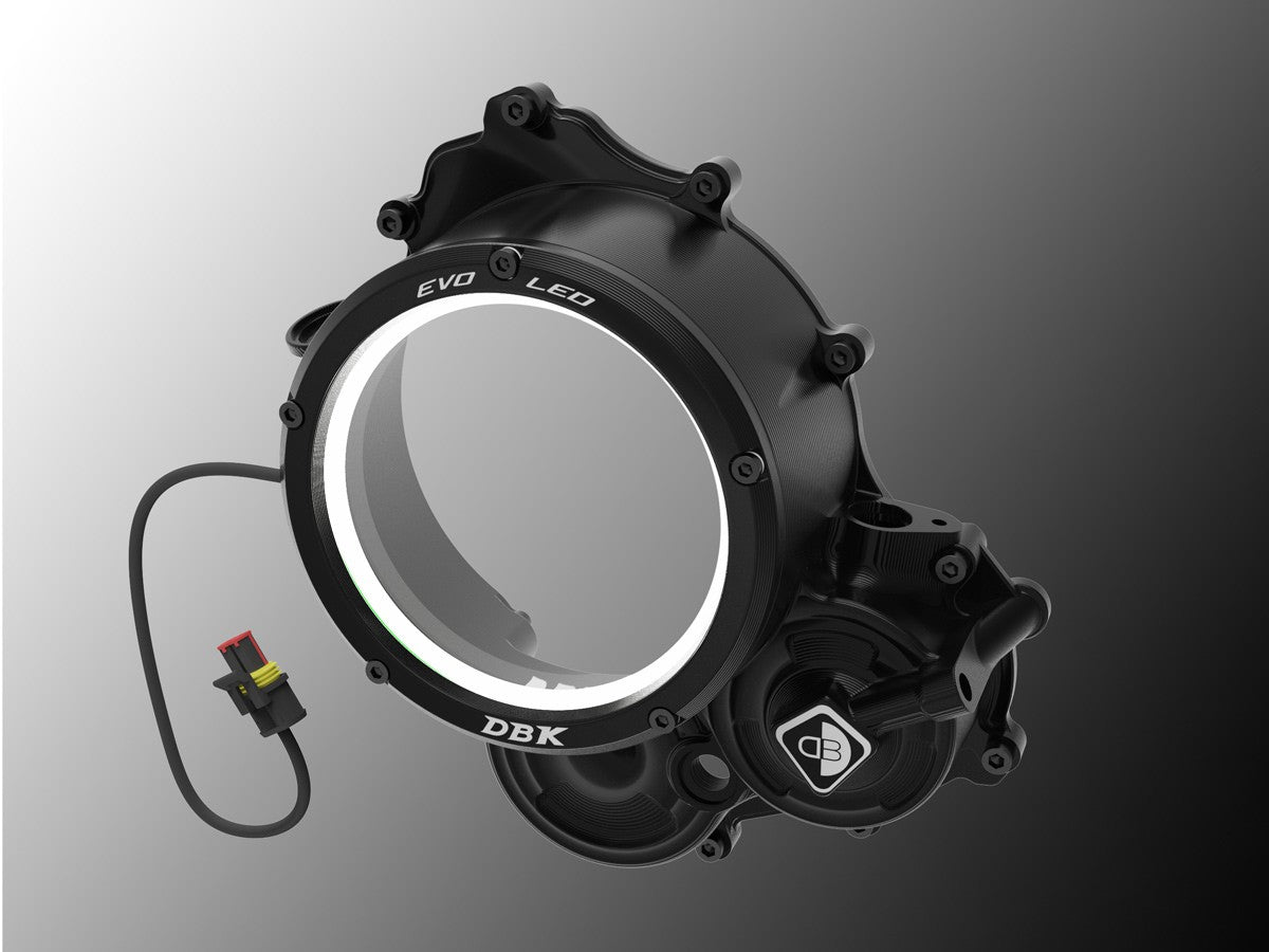 Ducati Hypermotard 698 Mono Clear Clutch Cover 3D-EVO LED