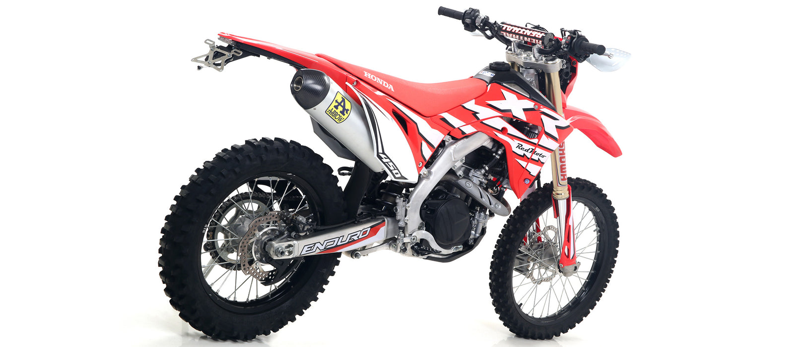 Arrow Race-Tech Aluminium Slip On With Carbon End Cap