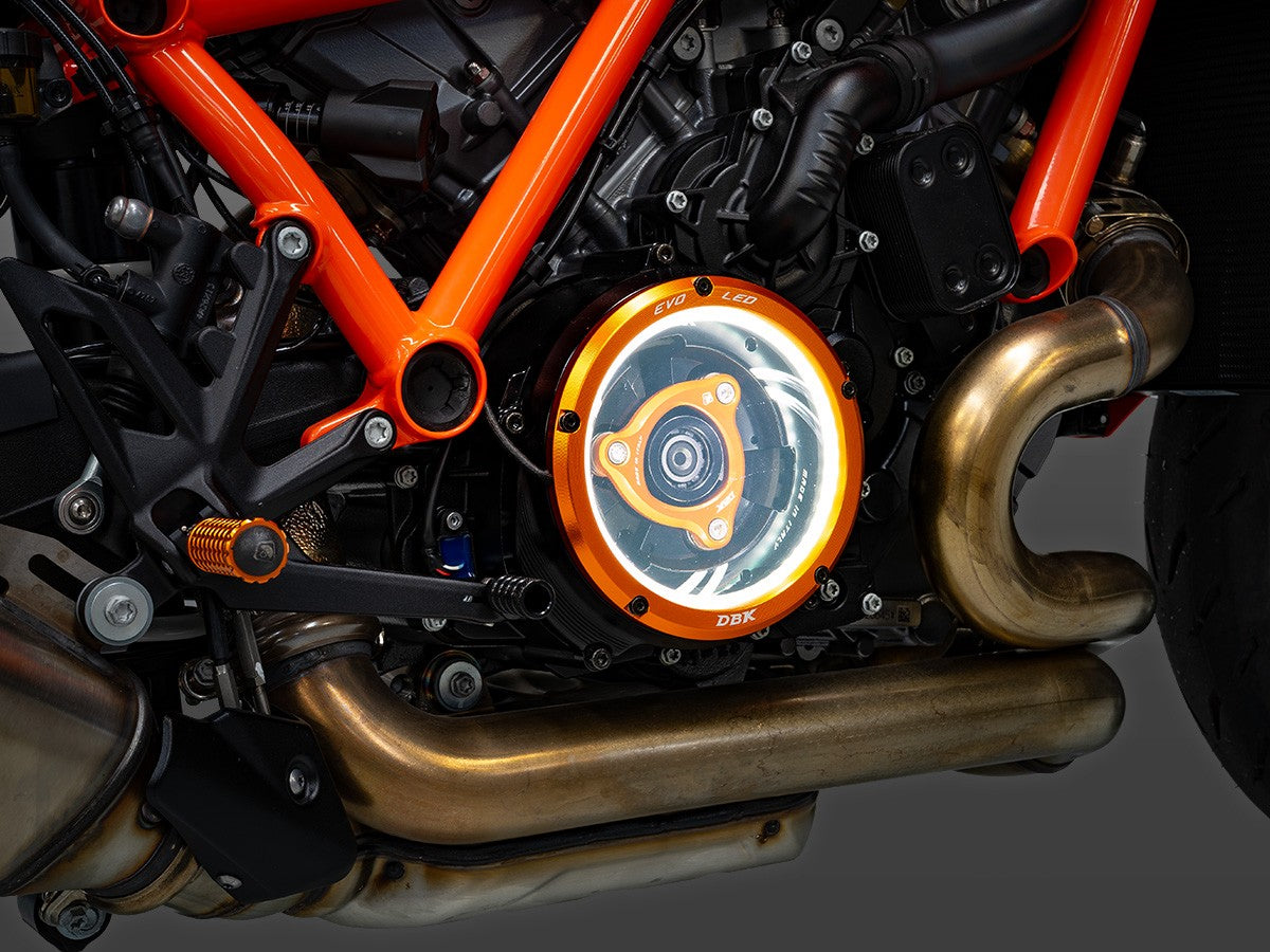 KTM 1390 Super Duke Clear Clutch Cover EVO LED