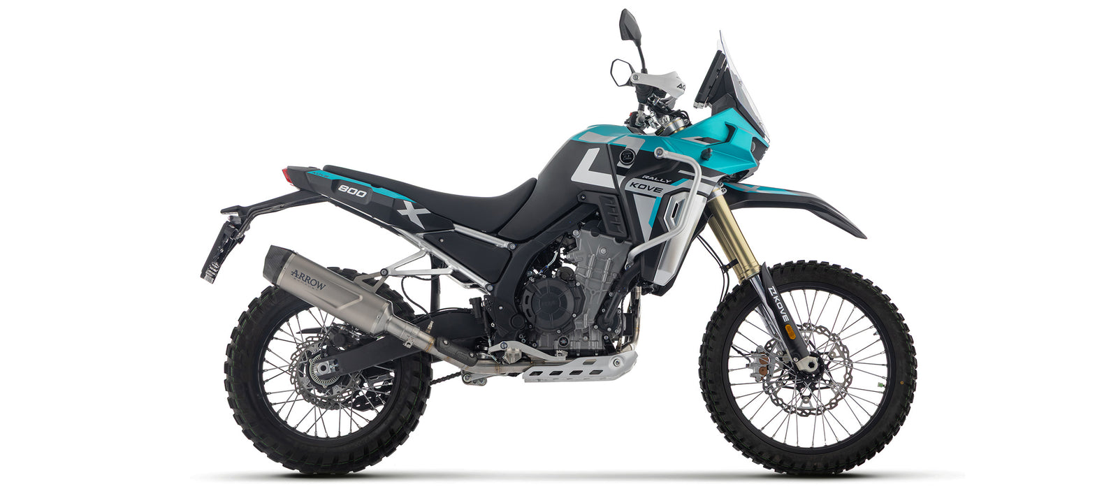 Full System With Indy Race Evo Titanium Slip On With Carbon End Cap