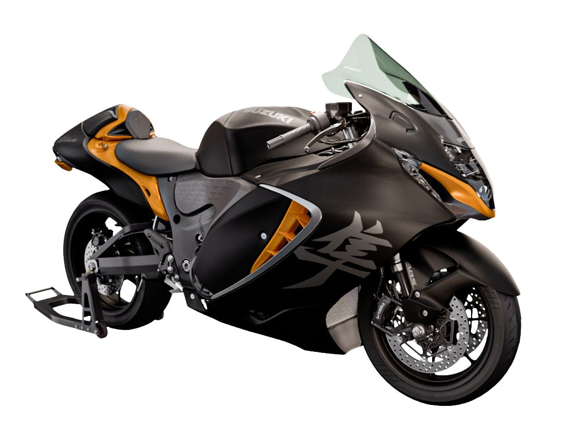 WRS Race High Windscreen Suzuki GSX-R 1300 Hayabusa 2021-2025 - LIGHT SMOKE