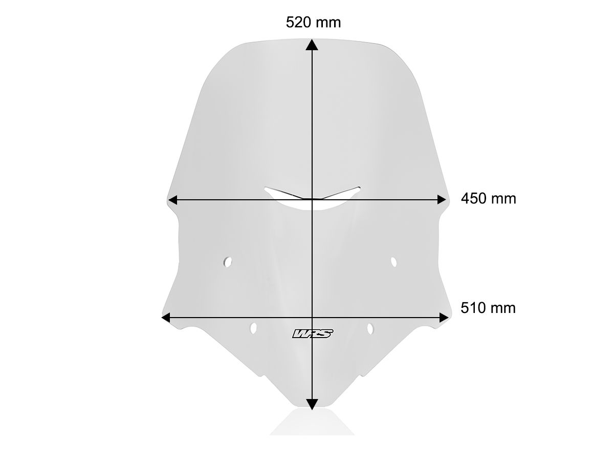 WRS CAPONORD WINDSCREEN BENELLI TRK 702 / X 2023-2025