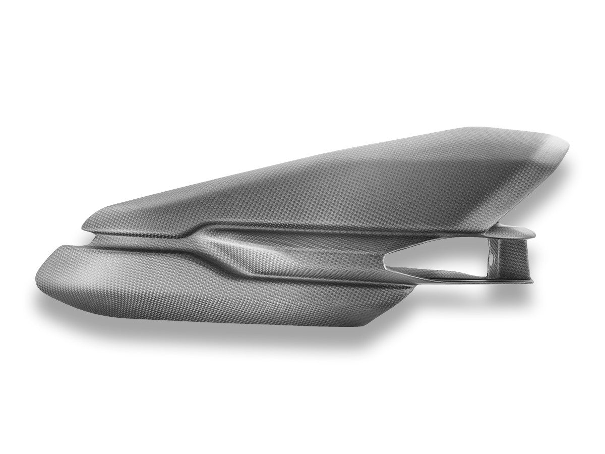 Ducati XDIAVEL V4 Pair Of Side Covers Under The Tank In Matt Carbon