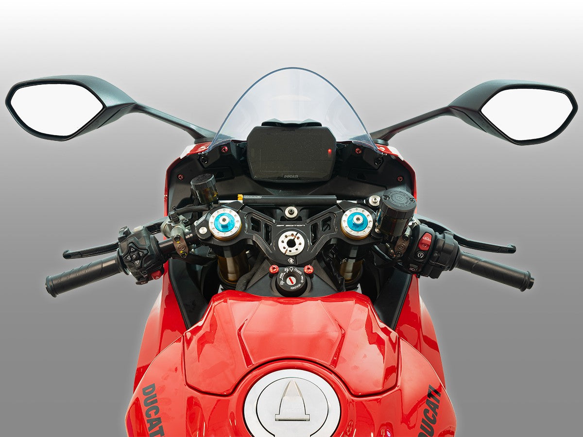 Ducati Panigale V2 2025 Racing Half-Handlebar Mounting Clamps