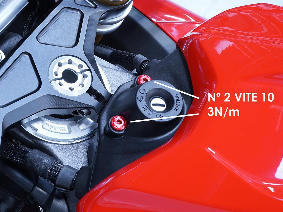 Ducati Panigale V4 2025 Key Cover Screw Kit