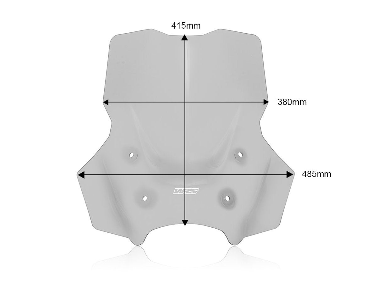 WRS Windscreen Caponord Plus With Radar BMW R 1300 GS Adventure 2024-2026