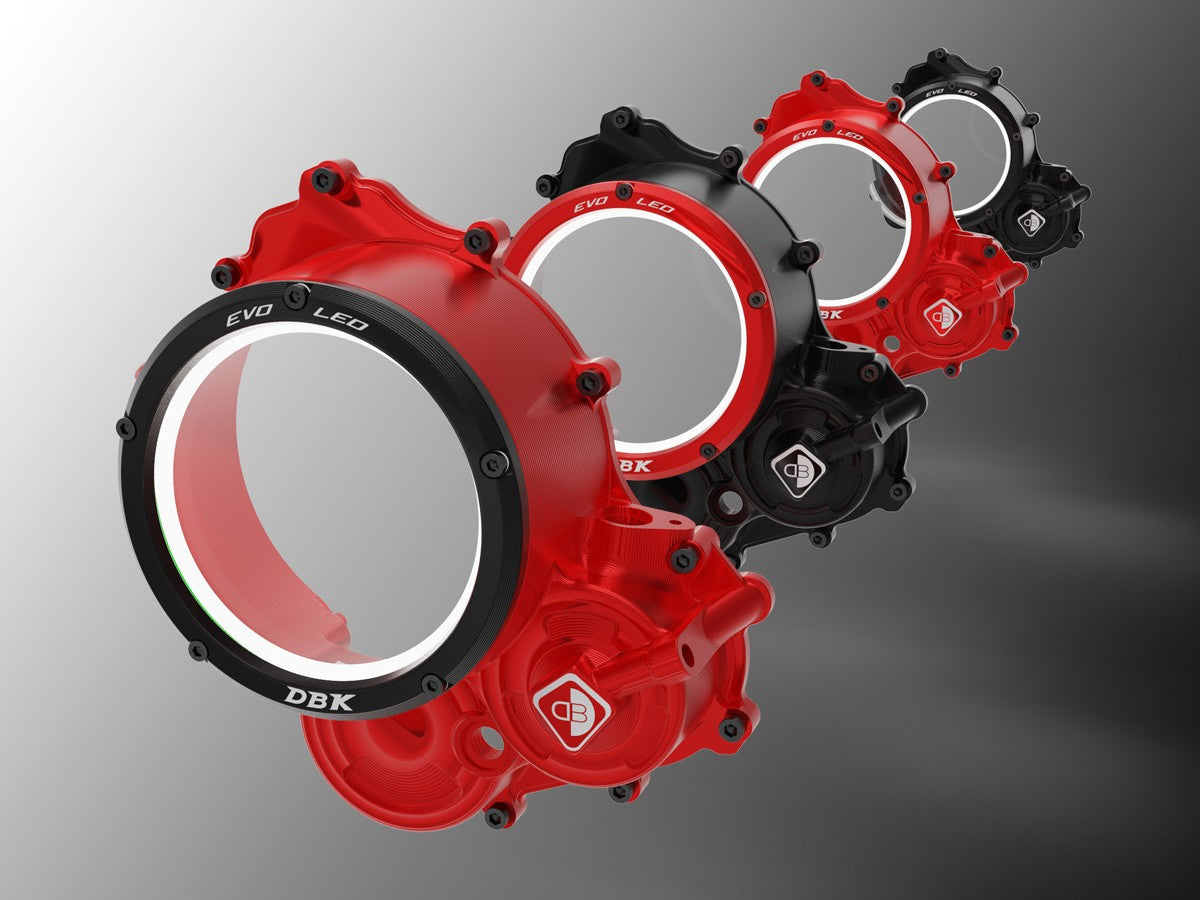 Ducati Hypermotard 698 Mono Clear Clutch Cover 3D-EVO LED