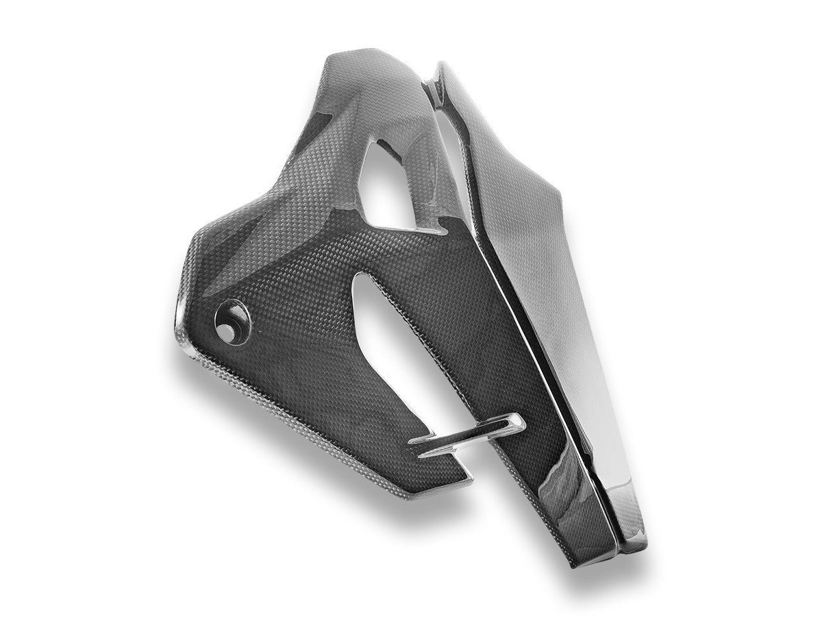 Ducati Streetfighter V4 MY2025 Pair Of Belly Pan Covers, Glossy Carbon