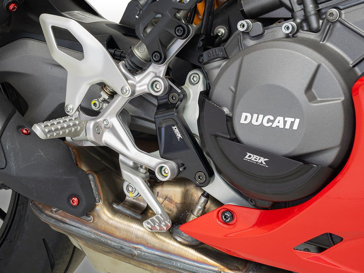 Ducati Panigale V2 2025 Adjustable Rearset Plates