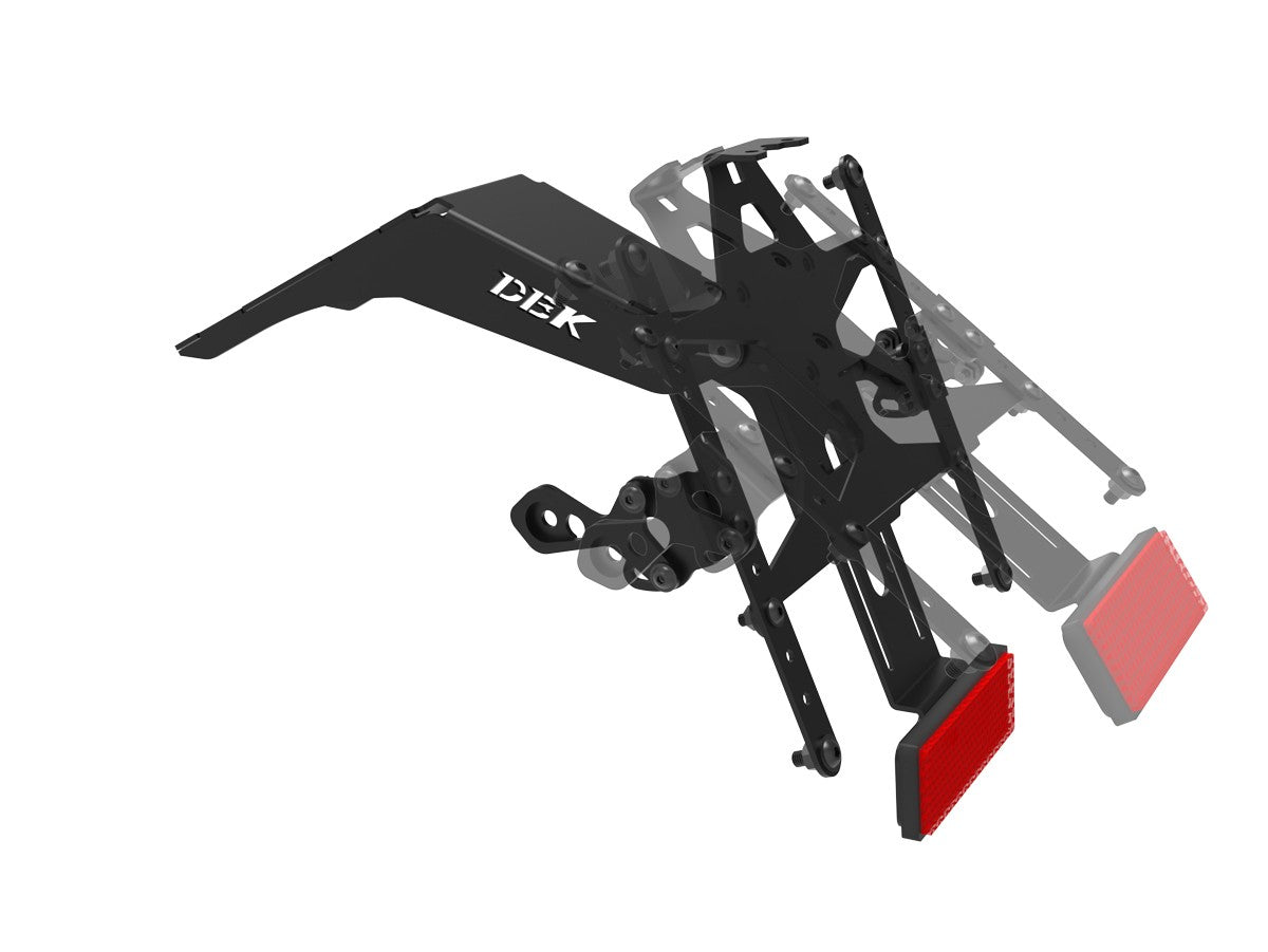 PRT23 - ADJUSTABLE LICENSE PLATE HOLDER HM 698 MONO