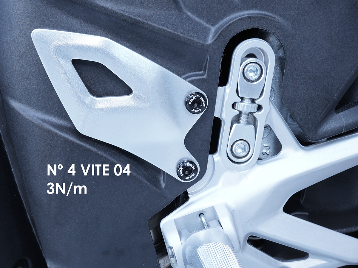Ducati Panigale V4 2025 Heel Guards Screw Kit