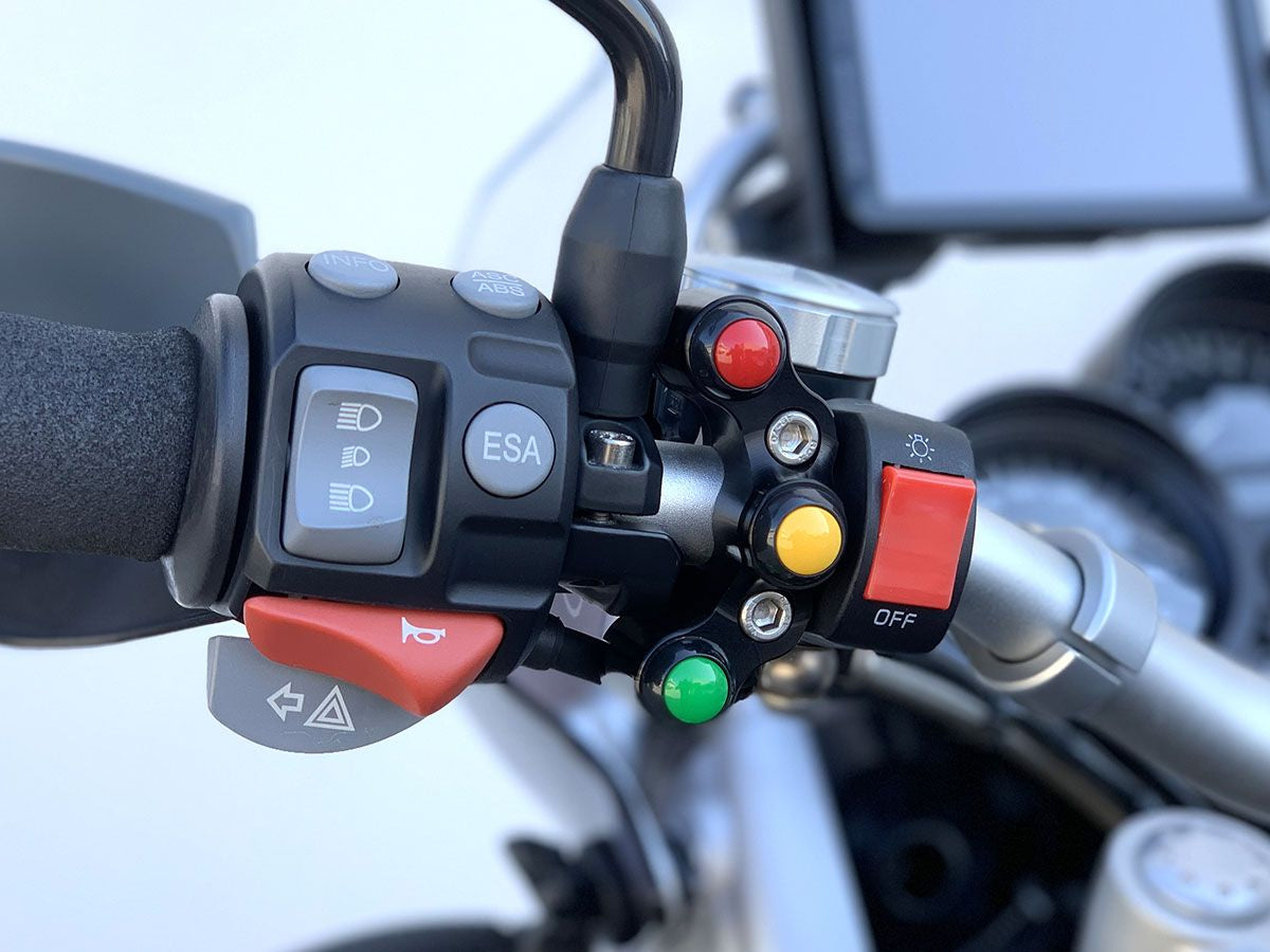 Handlebar Switchgear WRS + Remote Control 3 Buttons Universal