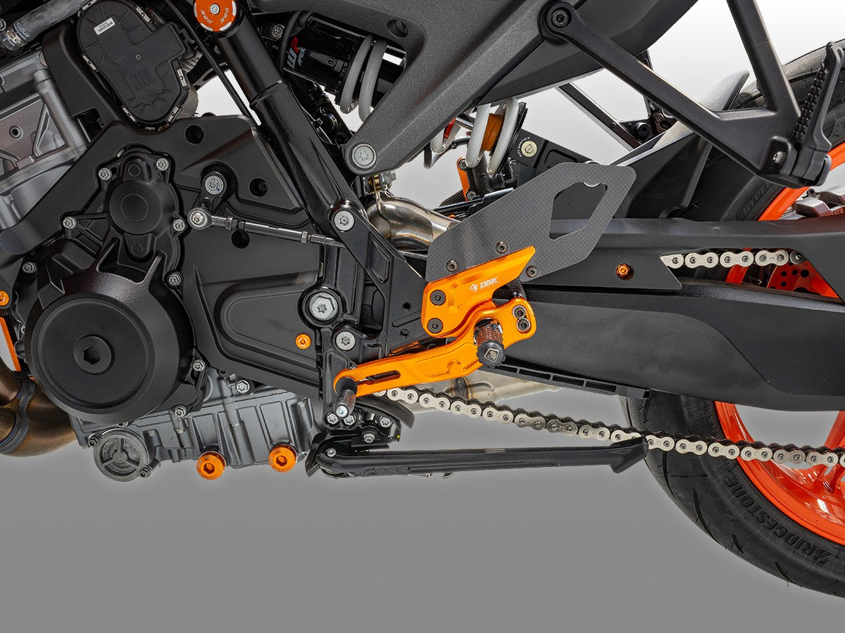 KTM 990 Duke Adjustable Pilot Rearsets Kit