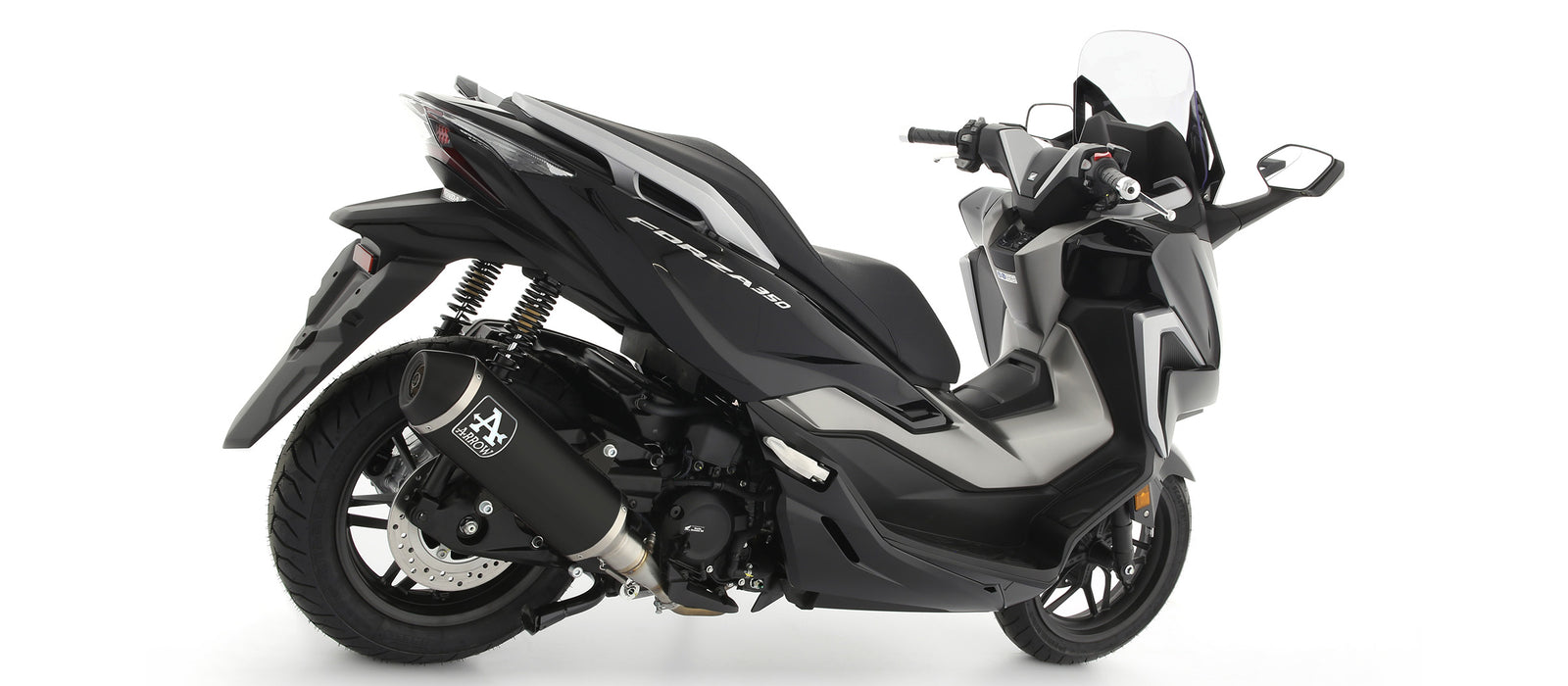 Arrow Urban Aluminium Dark" Slip On With Steel "Dark" End Cap"