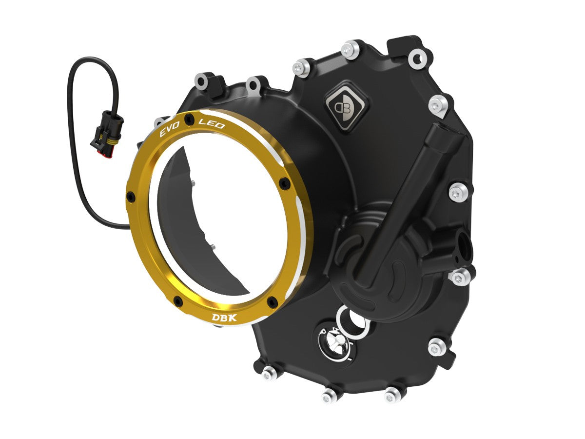 Clear Clutch Cover EVO LED Ducati V2