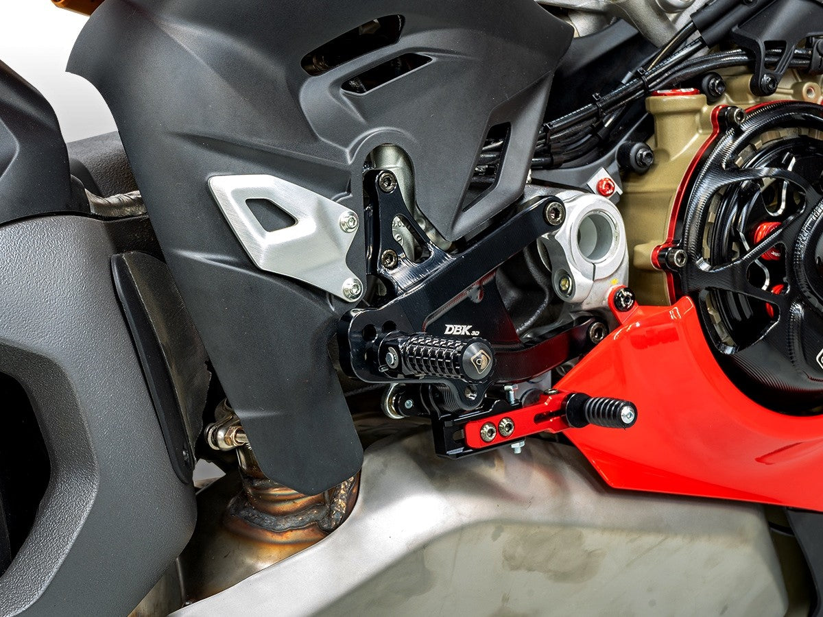 Ducati Panigale V4 2025 Adjustable SBK Rearsets