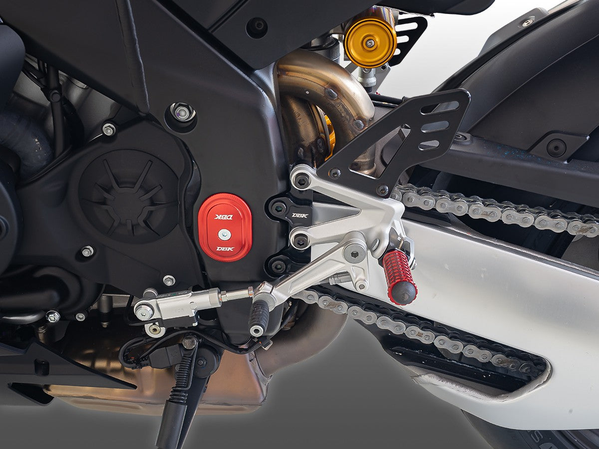 OEM footrest rearset plates Aprilia RSV4